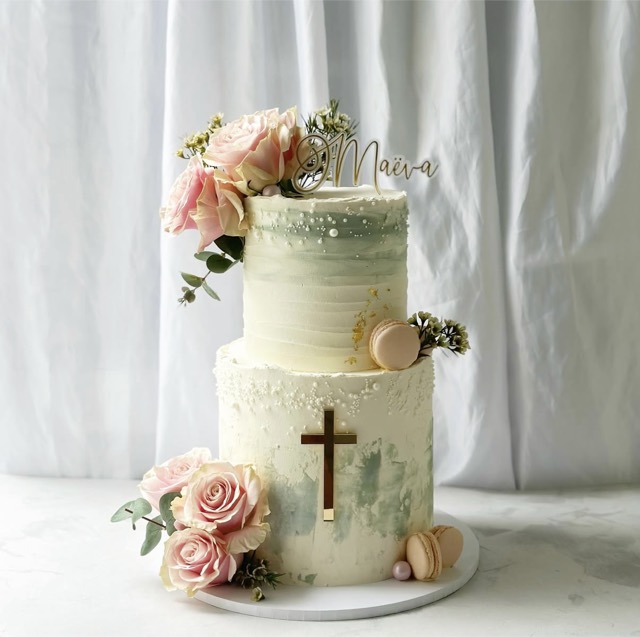 Christening cake design 3
